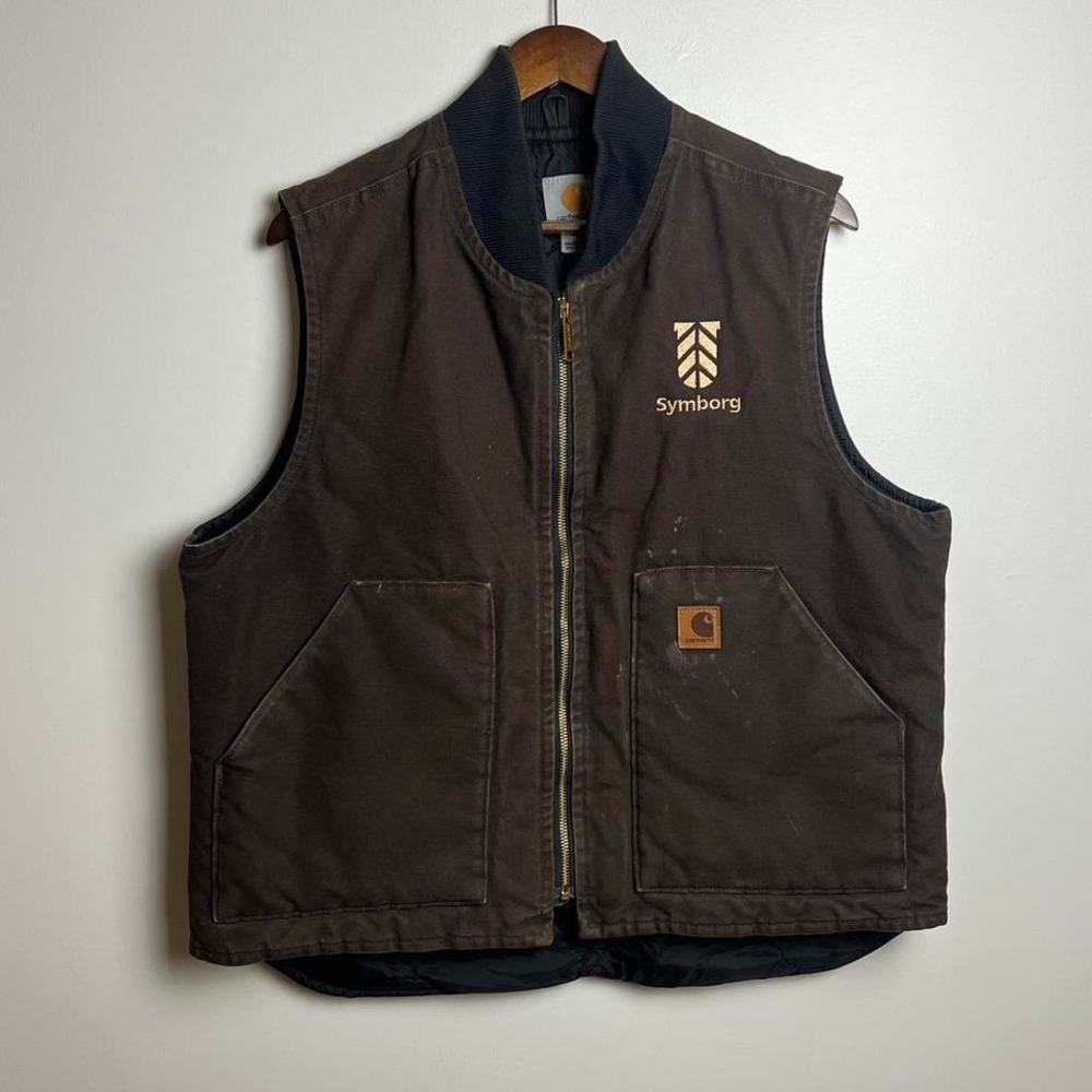 Brown Carhartt Vest